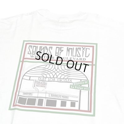 画像1: SOUNDS OF MUSIC TEE ホワイト