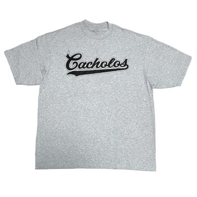画像2: CACHOLOS SIGNATURE TEE ライトグレー