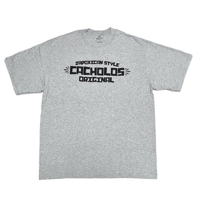 画像2: CACHOLOS JAPOXICAN TEE ライトグレー