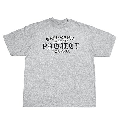 画像2: PROJECT POR VIDA TEE ライトグレー