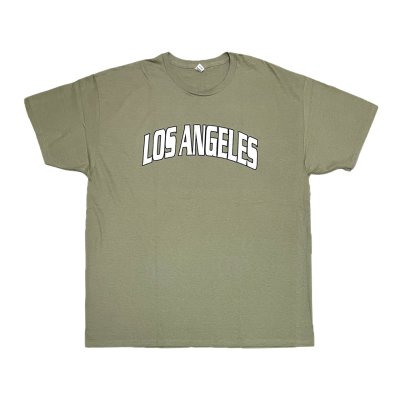 画像2: LOS ANGELES TEE カーキ