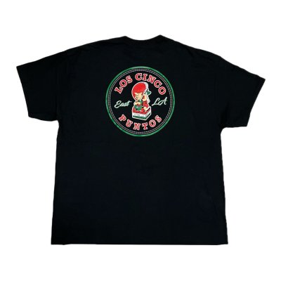 画像2: LOS 5 PUNTOS LCP TEE ブラック