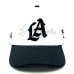 画像1: P294 LA Snapback Cap ブラック/ホワイト (1)
