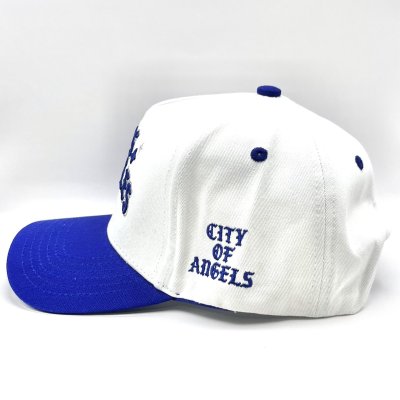 画像3: P294 LOS ANGELES Snapback Cap ブルー/ホワイト