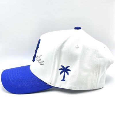 画像2: P294 LA Snapback Cap ブルー/ホワイト