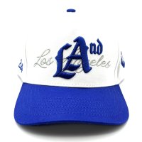P294 LAnd Snapback Cap ブルー/ホワイト