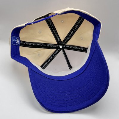 画像4: P294 LA Snapback Cap ブルー/ベージュ