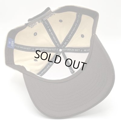 画像4: P294 LA Snapback Cap ブラウン/ベージュ