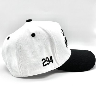 画像2: P294 LOS ANGELES Snapback Cap ブラック/ホワイト