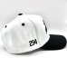 画像2: P294 LOS ANGELES Snapback Cap ブラック/ホワイト (2)