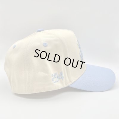 画像3: P294 LOS ANGELES Snapback Cap ベイビーブルー/ベージュ