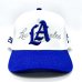 画像1: P294 LA Snapback Cap ブルー/ホワイト (1)