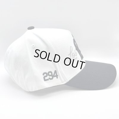 画像3: P294 LA Snapback Cap ブラック/ホワイト