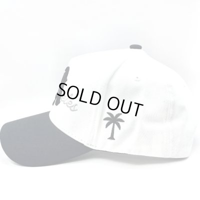 画像2: P294 LA Snapback Cap ブラック/ホワイト