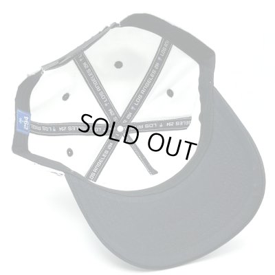 画像4: P294 LA Snapback Cap ブラック/ホワイト