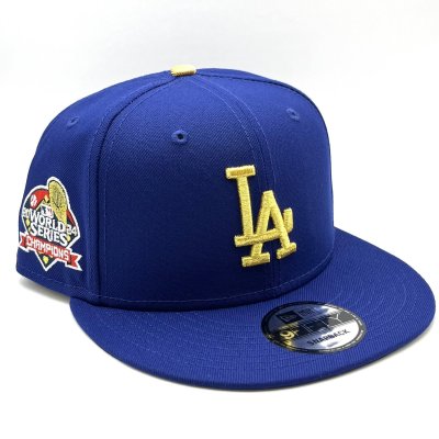 画像1: NEWERA 9fifty Dodgers LA チャンピオン