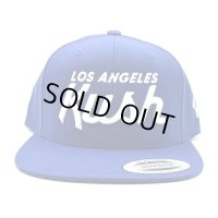 LOS ANGELES KUSH Snapback Cap ブルー