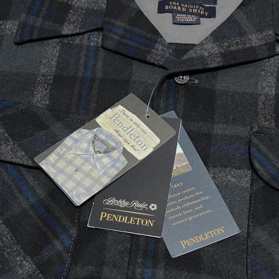 画像7: PENDLETON X Bobby Ruiz BOARD SHIRT  Slate Multi Plaid