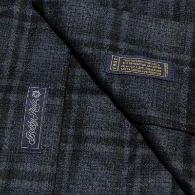 画像6: PENDLETON X Bobby Ruiz BOARD SHIRT  Black Shadow Plaid