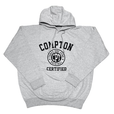 画像2: GHETTO HOODY COMPTON グレー
