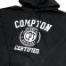 画像1: GHETTO HOODY COMPTON ブラック (1)