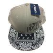 画像1: PROJECT ORIGINAL BANDANA MESH SNAPBACK CAP GRY/BK/BK (1)