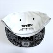 画像4: PROJECT ORIGINAL BANDANA BIG P CAP WH/BK (4)