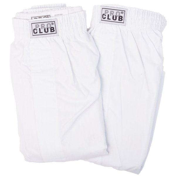 画像1: PROCLUB BOXER TRUNKS WHITE 2枚セット (1)