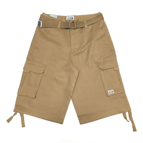 画像1: PROCLUB TWILL CARGO SHORT ベージュ (1)