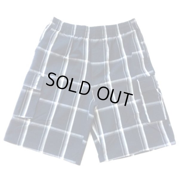 画像1: SHAKA PLAID SHORT PANTS ネイビー (1)