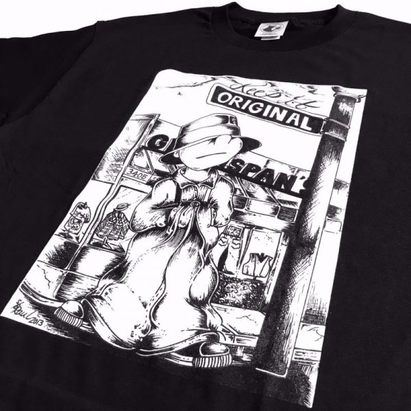 画像1: GREENSPANS KEEP IT ORIGINAL TEE ブラック (1)