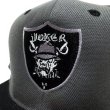 画像1: JOKER BRAND RAIDERS LOGO CAP チャコール/ブラック (1)