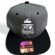 画像2: Estevan Oriol SNAPBACK CAP チャコール/ブラック (2)