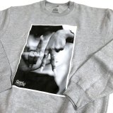 画像: Estevan Oriol LA FINGER CREWNECK ライトグレー