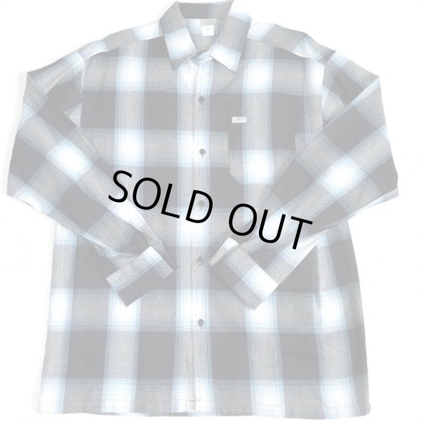 画像2: CALTOP OG CHECK SHIRT ネイビー/スカイブルー (2)