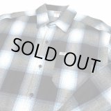 画像: CALTOP OG CHECK SHIRT ネイビー/スカイブルー