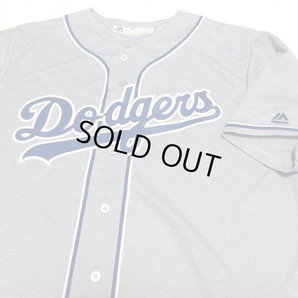 画像1: Majestic Dodgers Game shirt (1)