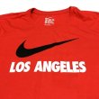 画像1: NIKE LOS ANGELES TEE レッド (1)