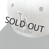 画像: LA ALL DAY SNAPBACK CAP ヘザーグレー/ブラック