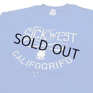 画像: CALIFOGRIFO SICK WEST TEE ブルー