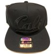 画像2: CALI Ghetto G snapback cap ブラックアウト (2)