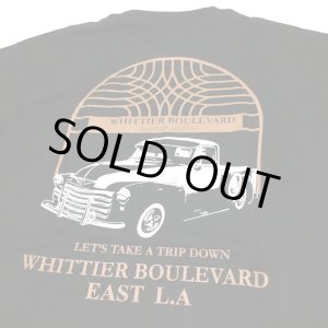 画像: Whittier blvd TEE ブラック