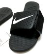 画像4: NIKE FLEX MOTION SLIDE BK/WHT (4)