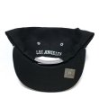 画像3: KIDS Los Angeles snapback cap ブラック/グレー (3)