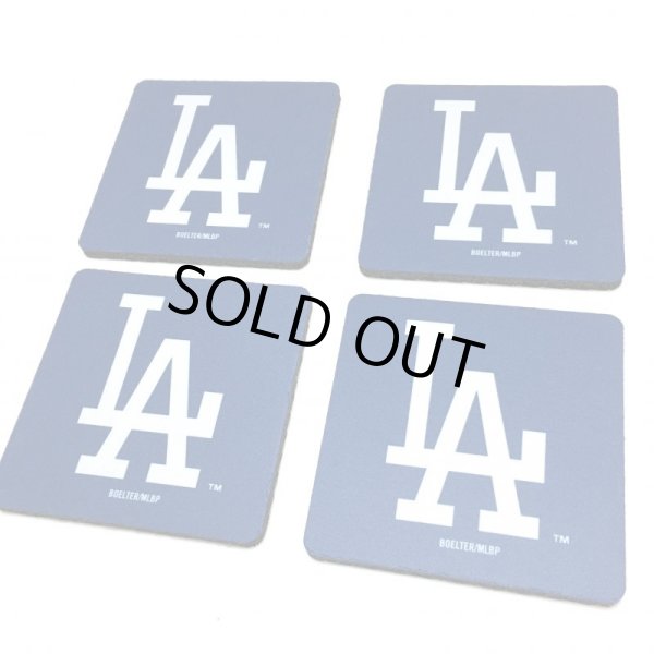 画像1: LA Dodgers コースター 4枚SET (1)