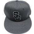 画像2: SC Snapback cap チャコールグレー (2)