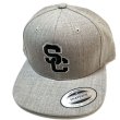 画像1: SC Snapback cap ヘザーグレー (1)