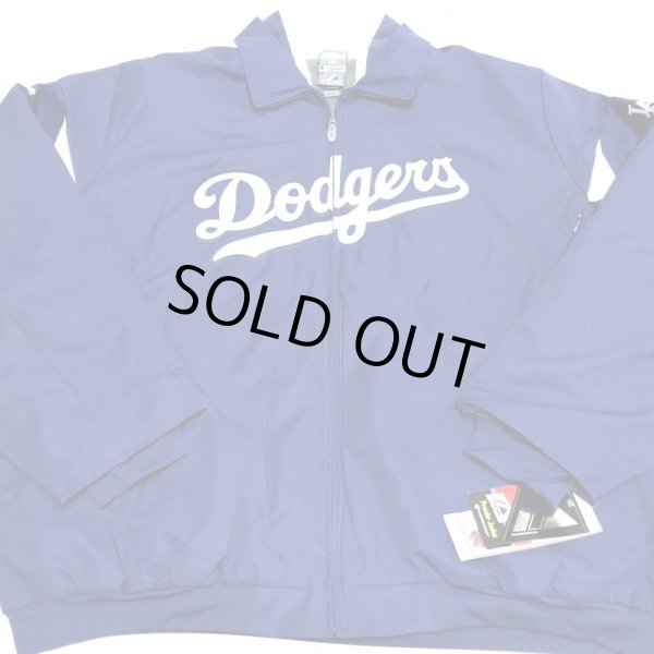 画像2: LA Dodgers authentic Premium JACKET ブルー (2)