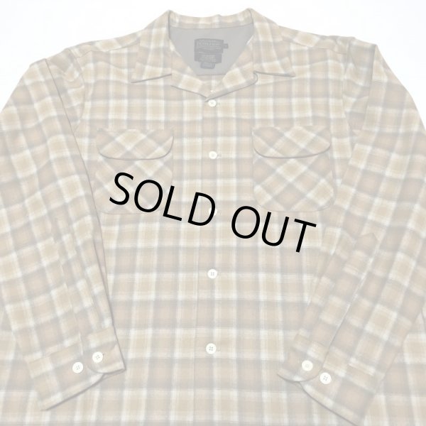 画像1: PENDLETON BOARD SHIRT ベージュ (1)