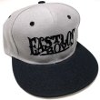 画像1: East Los Boy Snapback cap グレー/ブラック (1)